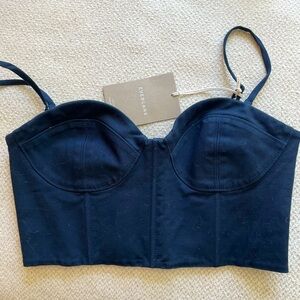Everlane Bustier Size 2 NWT